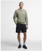 Men's Barbour International Giles Steve McQueen Graphic Sweatshirt - Bleached Olive