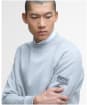 Men's Barbour International Steve McQueen Rickman Sweatshirt - Grey Marl
