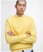 Men's Barbour International Steve McQueen Rickman Sweatshirt - Sunbleached Yellow