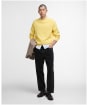 Men's Barbour International Steve McQueen Rickman Sweatshirt - Sunbleached Yellow