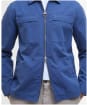 Men's Barbour Glendale Zip Through Cotton Overshirt - Oceana