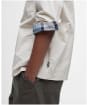 Men's Barbour Glendale Zip Through Cotton Overshirt - Mist