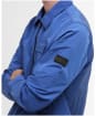 Men's Barbour International Inline Overshirt - North Sea Blue