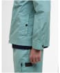 Men's Barbour International Inline Overshirt - Granite Green