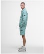 Men's Barbour International Inline Overshirt - Granite Green