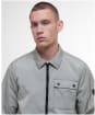 Men's Barbour International Inline Overshirt - Concrete