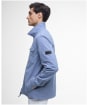 Men's Barbour International Maze Peached Overshirt - Washed Blue