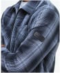 Men's Barbour International Arne Checked Overshirt - Black
