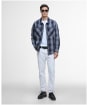 Men's Barbour International Arne Checked Overshirt - Black