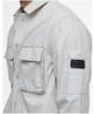 Men's Barbour International Kenneth Garment Dye Overshirt - Mist