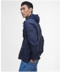 Men's Barbour International Kenneth Garment Dye Overshirt - Navy