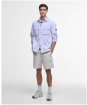 Men's Barbour International Kenneth Garment Dye Overshirt - Thistle