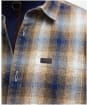 Men's Barbour Sandside Checked Overshirt - Navy