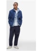 Men's Barbour Denim Grindle Overshirt - Indigo