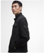 Men's Barbour International Ethan Funnel Neck Quilted Sweat - Black
