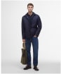 Men's Barbour Tyne Liddesdale Quilted Jacket - Navy