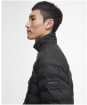 Men's Barbour International Welded Ariel Shirt Quilted Jacket - Black