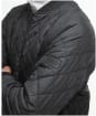 Men's Barbour International Harfell Quilted Jacket - Black