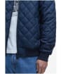Men's Barbour International Harfell Quilted Jacket - Navy