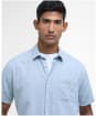 Men's Barbour Nelson S/S Summer Shirt - Lead