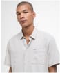Men's Barbour Nelson S/S Summer Shirt - Stone