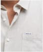 Men's Barbour Nelson S/S Summer Shirt - Stone