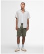 Men's Barbour Nelson S/S Summer Shirt - Stone