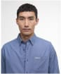 Men's Barbour International Kinetic Shirt - Washed Blue