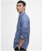 Men's Barbour International Kinetic Shirt - Washed Blue