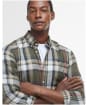 Men's Barbour Kidd Tailored Shirt - Dark Olive