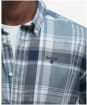 Men's Barbour Kidd Tailored Shirt - Vintage Teal