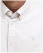 Men's Barbour Oxtown Short Sleeve Tailored Shirt - Oatmeal