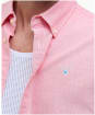 Men's Barbour Oxtown Short Sleeve Tailored Shirt - Horizon Orange