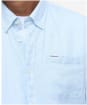 Men's Barbour Linton Tailored Shirt - Ocean Sky