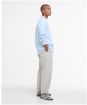 Men's Barbour Linton Tailored Shirt - Ocean Sky