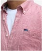 Men's Barbour Linton Tailored Shirt - Red Spice