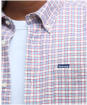 Men's Barbour Banner Long Sleeve Tailored Fit Cotton Shirt - Red