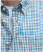 Men's Barbour Durand Long Sleeve Shirt - Brook Blue