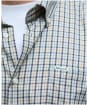 Men's Barbour Teesdale Long Sleeve Performance Shirt - Stone