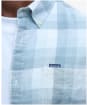 Men's Barbour Hillroad Long Sleeve Tailored Fit Cotton Shirt - Vintage Teal