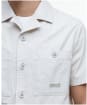 Men's Barbour International Kenneth Garment Dye Short Sleeve Shirt - Mist