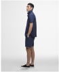 Men's Barbour International Kenneth Garment Dye Short Sleeve Shirt - Navy