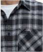 Men's Barbour International Dexter Check Oxford Shirt - Black