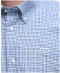 Men's Barbour Finwell Gingham Tailored Fit Shirt - Sky