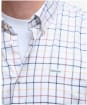 Men's Barbour Caswell Tattersall Regular Fit Shirt - Navy