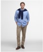 Men's Barbour Nelson Linen Blend Regular Fit Shirt - Blue