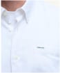 Men's Barbour Nelson Linen Blend Regular Fit Shirt - White