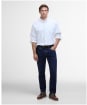 Men's Barbour Nelson Linen Blend Regular Fit Shirt - White