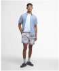 Men's Barbour Hartland Linen Blend Summer Fit Shirt - Navy