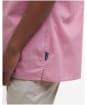 Men's Barbour Garment Dyed Nelson Short Sleeve Regular Fit Shirt - True Pink